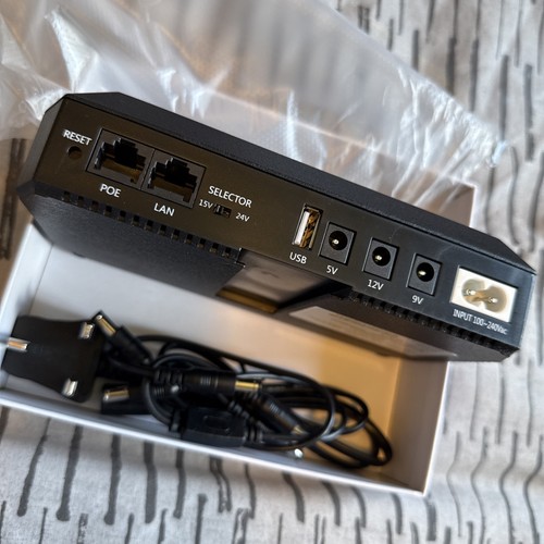 Mini UPS for WiFi Router/Modem/Set top Box Devices.INVERCRIGIL 10400mAh Battery. - Photo 6/6