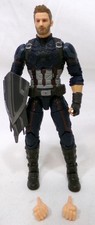Marvel Legends Thanos BAF Infinity War Captain America 6 Figure Hasbro Complete