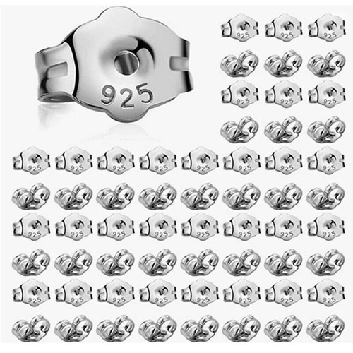 925 Sterling Silver Stud Earrings Women Men Genuine Cubic Zirconia Ladies Set CZ - Picture 81 of 103