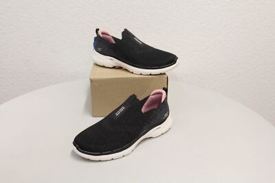 Skechers Go Walk 6 124502 Schwarz/Pink  Eu Größe: 40 Neu Rechnung MwSt 