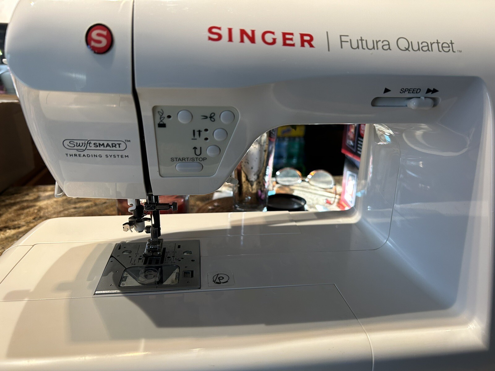 SINGER Futura Quartet Sewing Embroidery Machine SEQS6700 Used eBay