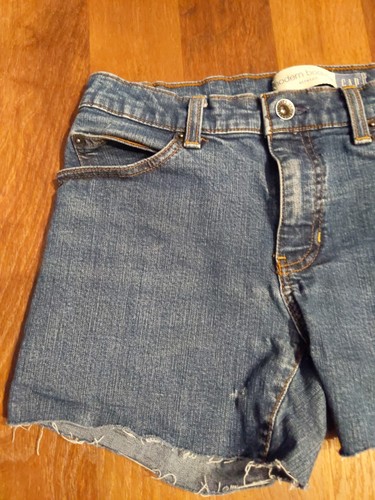 Gap stivaletto donna moderno taglio jeans pantaloncino taglia 4 lavaggio medio denim invecchiato - Foto 3 di 7