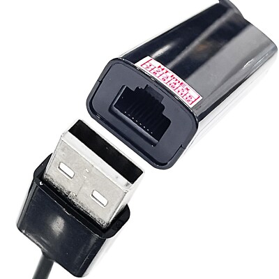 USB 2.0 to 10/100 Mbps Gigabit RJ45 Ethernet LAN Network Adapter For PC Mac