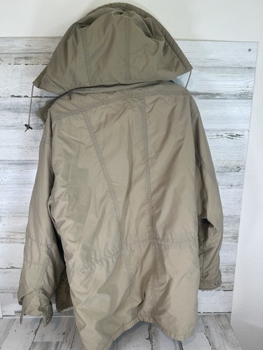 Giacca Uomo Vintage LL Bean Parka Khaki Gore-Tex Large - Foto 18 di 24