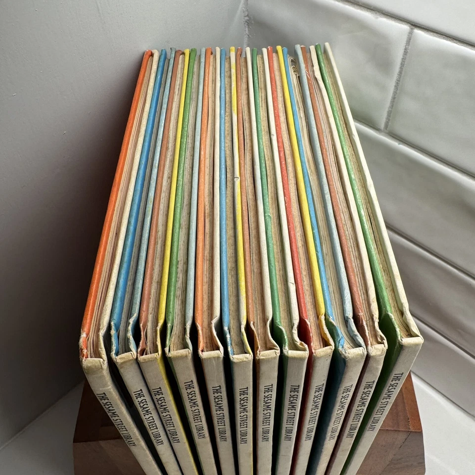 The Sesame Street Library Volume 1-12 Hardcover Set Vintage - Image 3 of 4