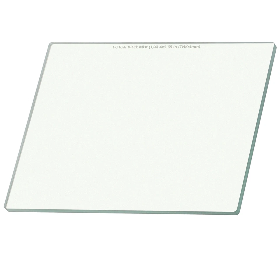 Filtro FOTGA 4x5,65" Difusión Negro 1/4, Vidrio Óptico Efecto Soñador Niebla Suave Foto 2 de 4