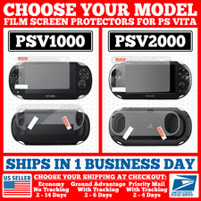 NEW Film Screen Protector For Sony PS Vita PCH 1000/2000 LCD Console Front Back