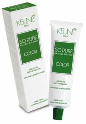 Keune So Pure Color 6.1 Dark Ash Blonde, 2.1 oz