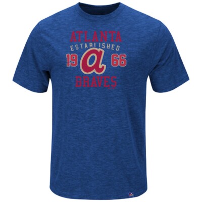 MLB T-Shirt Atlanta Braves Baseball Cooperstown Heads or Tails