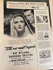 Till We Meet Again, Ray Milland, Barbara Britton, Vintage Promotional Ad, a