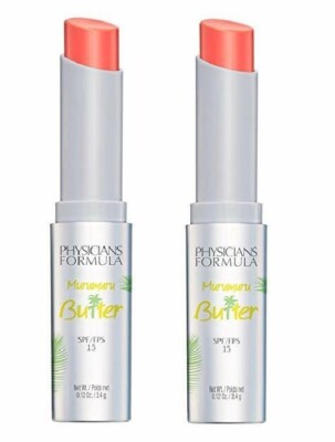 2 Pack- Physicians Formula Murumuru Butter Lip Cream- Guava Mama