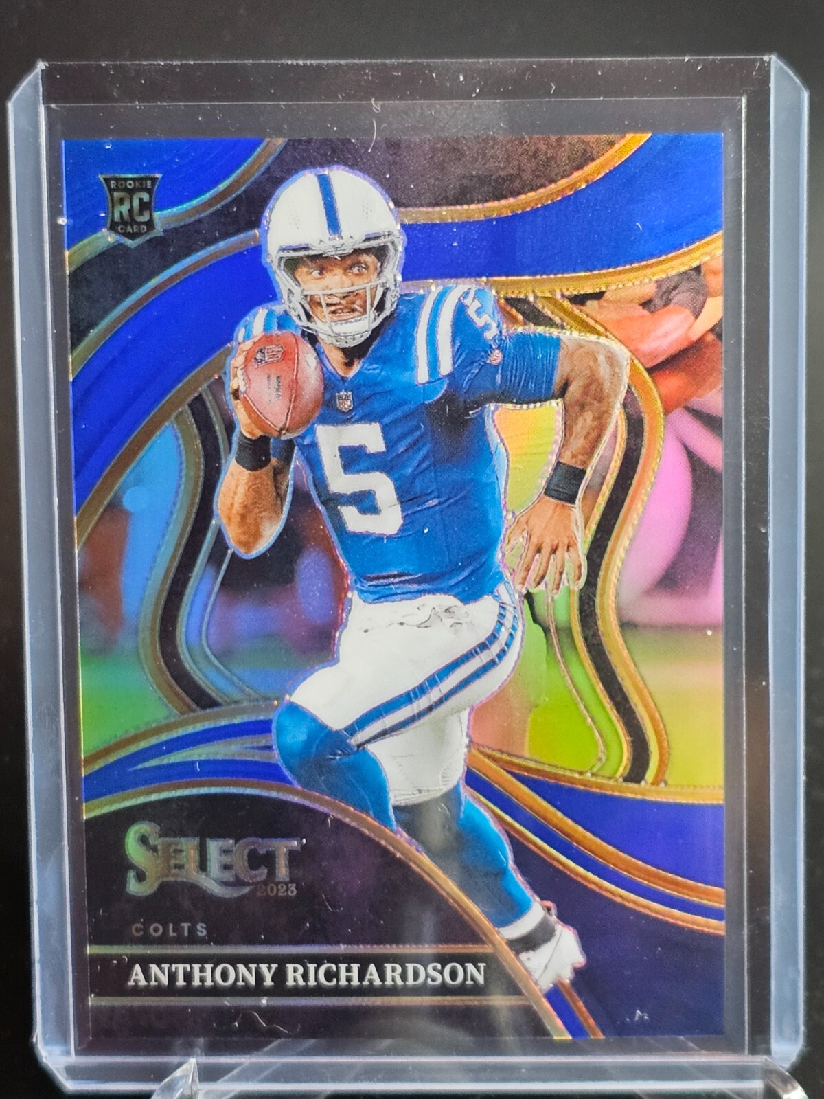 2023 Select Anthony Richardson Crd#297 Club Level 36/99 Blue Color Match