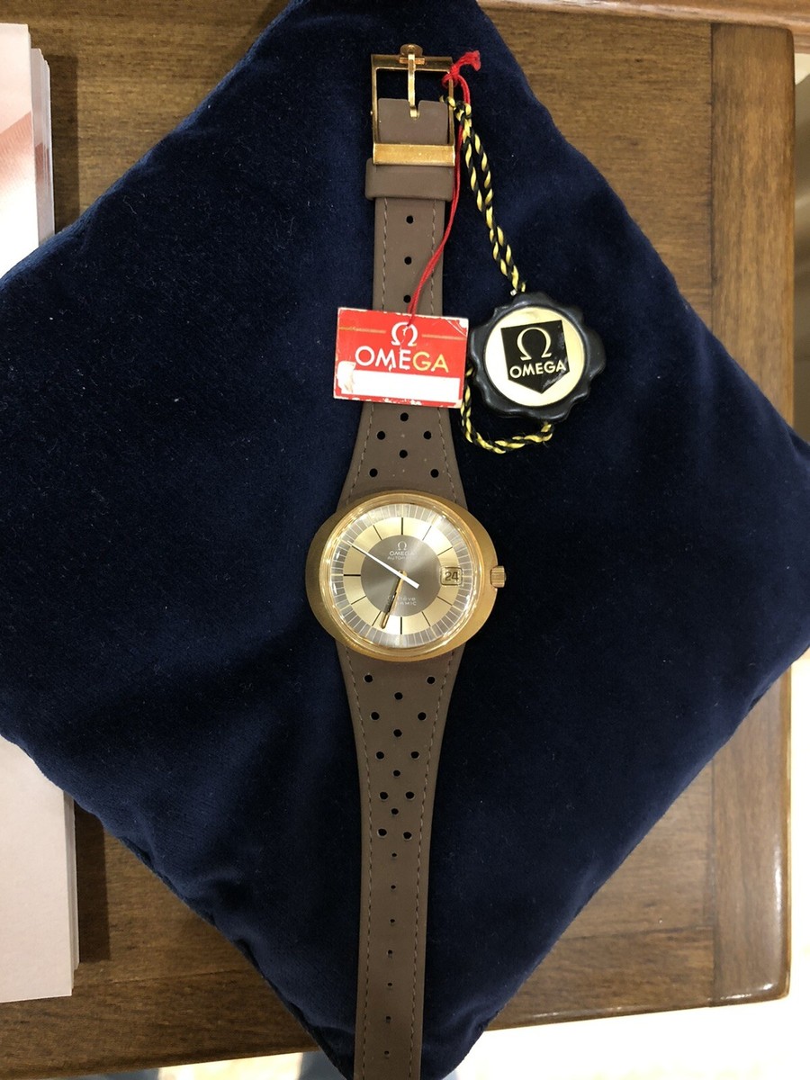 orologio Omega Dynamic oro 18kt automatico NOS