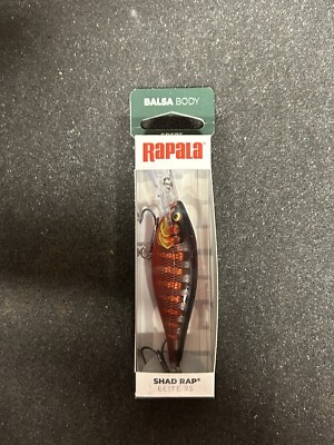 Rapala Shad Rap Elite SRE75 3  7/16oz Gilded Twilight Zone.