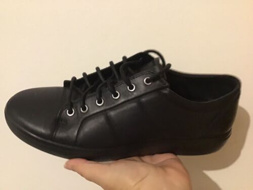 Ecco Denise Design Men’s Black Casual Leather Sport Shoes Size US 8 - Picture 1 of 10