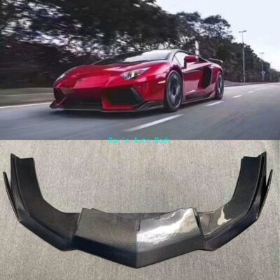 Fits For Lamborghini Aventador LP700 Carbon Fiber Front Bumper Diffuser Splitter