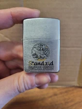 Vintage Zippo Lighter 1967 Standard Insurance Company Portland Oregon
