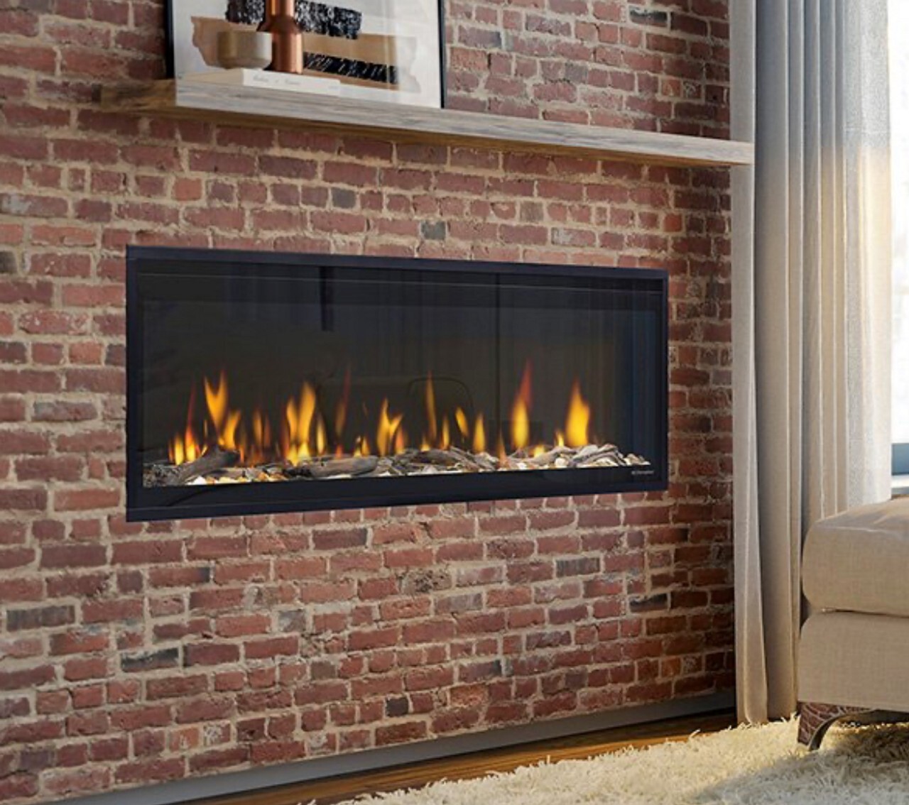 Dimplex Ignite Evolve 50-inch Linear Electric Fireplace New Modern Linear Led