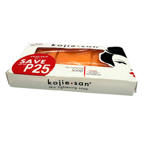 Original Kojie San Soap Skin Face Lightening Kojie San Kojic Acid 100g x 3 Bars - Picture 6 of 8