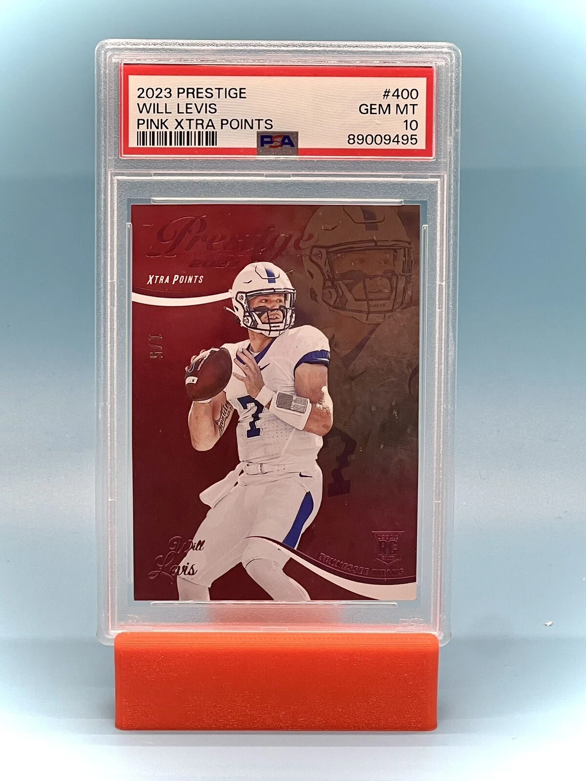 Will Levis Panini Prestige #400 Pink Xtra Points