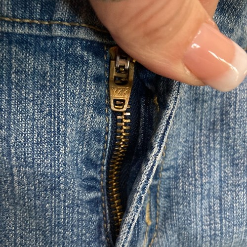 Z Cavaricci Jean Womens 8 Low Down Sexy Bumpster Flare Cowgirl Denim Pants 32x32 - Picture 9 of 12