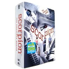 *Scorpion The Complete Series season 1-4 (DVD 24-discs set )* Region 1