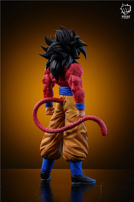 Super Saiyan 4 Son Goku Resin Bear Studio Statue Dragon Ball 31cm