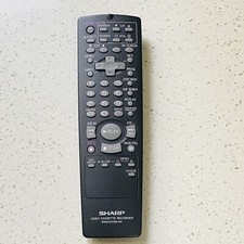 Genuine Sharp RRMCG1236AJSA VCR Video Cassette Recorder Remote Control