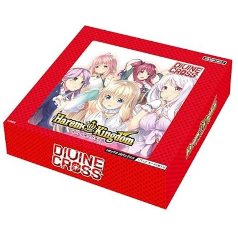 ディヴァインクロス　ハーレムキングダム 【プロモコンプ5種セット】【未開封】 DIVINE CROSS HaremKingdom Booster Pack Box TCG JAPAN