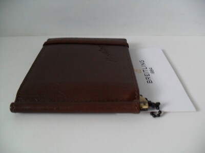 Breitling マネークリップ　ウォレット Breitling Watch Card Wallet With Money Clip - 8 Card Sleeves