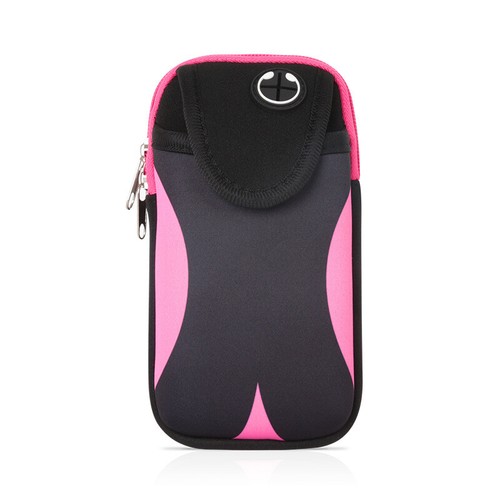 Sport Arm Band Key Bag Wrist Pouch Holder Armband Phone Case Headset Running Gym - Picture 10 of 17