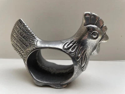 Serviettenhalter Hahn Gockel Huhn Serviette Accessoires Serviettenringe Figur - Bild 1 von 3