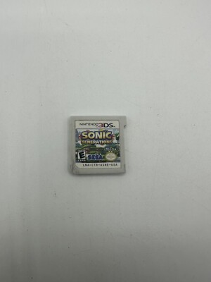 Sonic Generations (Nintendo 3DS) XL 2DS Cartridge Only