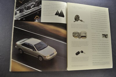 1997 Nissan Sentra Catalog Brochure XE GXE GLE Sedan Excellent