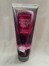 NEW  Bath  Body Works Twisted Pepper Mint 24 HR Moisture Ultra Shea Body Cream