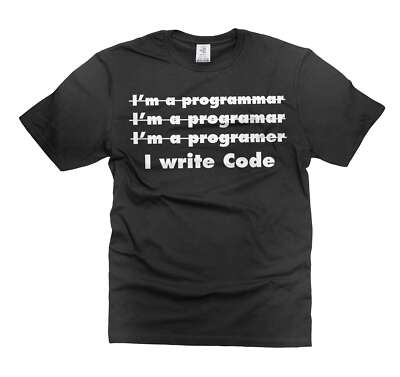 Mens Programmer Tee Funny Programmer Shirts I Write Code Shirt Funny Coding Gift