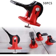 50 Pieces Tile Leveling System Tile Spacers Levelers Self Leveling Compound