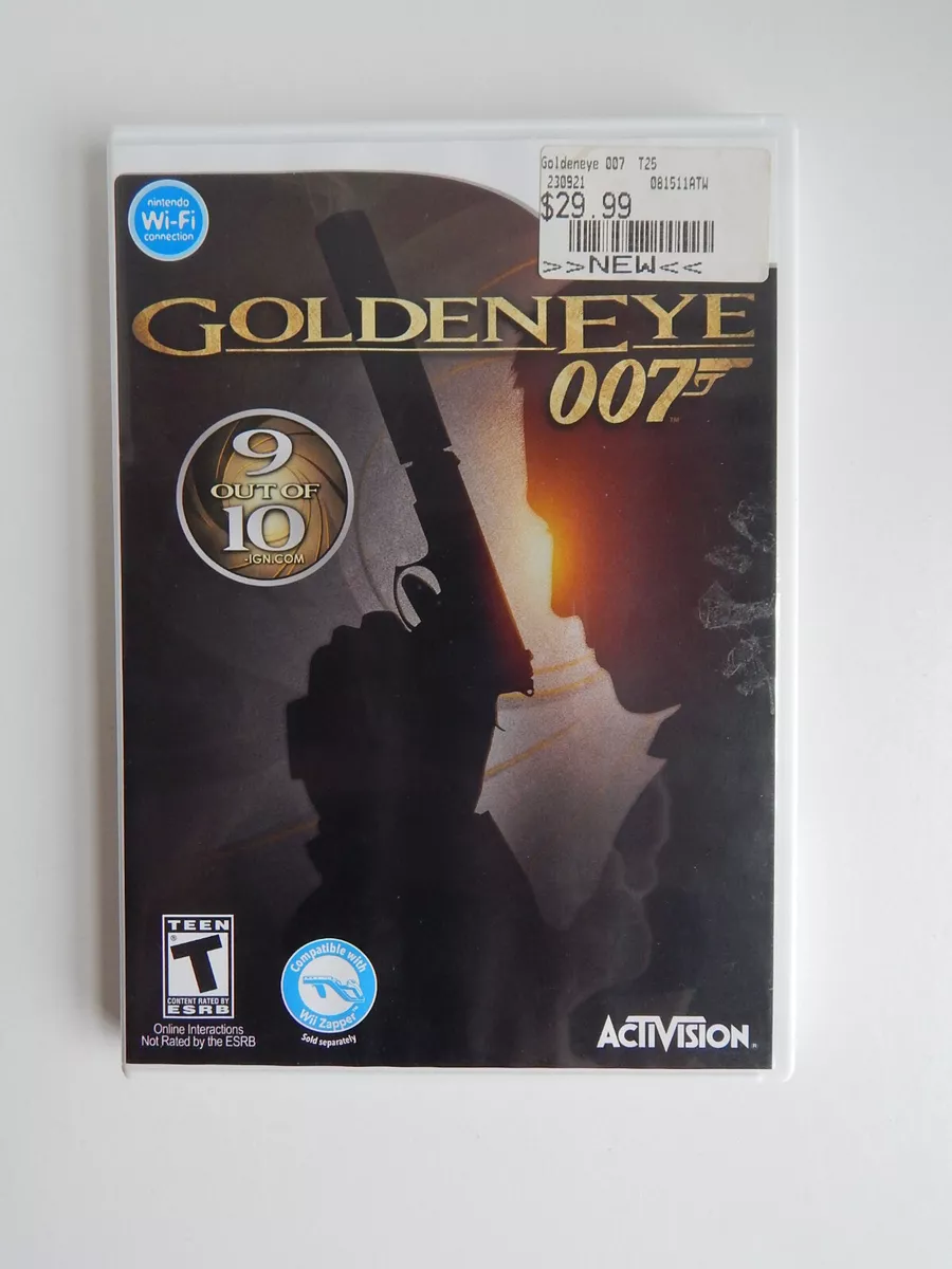 GoldenEye 007 Game Complete! Nintendo Wii Golden Eye