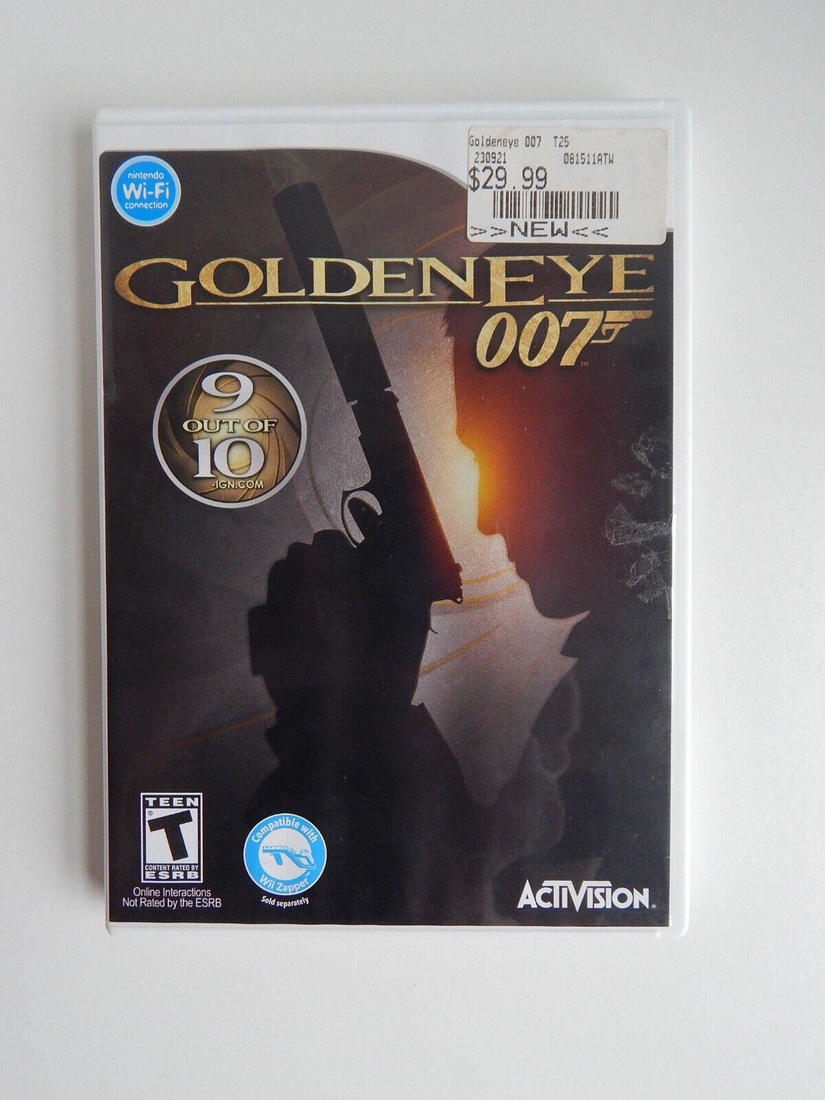 GoldenEye 007 (Nintendo Wii, 2010) Game & Case (No Book) Fast Ship