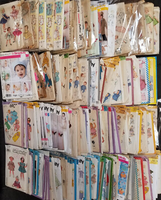 Simplicity Sewing Patterns Newborn - 6 - 12 mos 1 year 250 to Choose From U-Pick