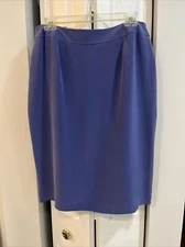Field Manor Pencil Skirt 100% Silk Womens 12 Made in USA