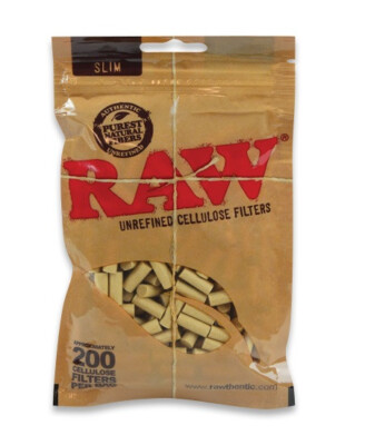Zigarettenfilter Raw Slim 200 Stück