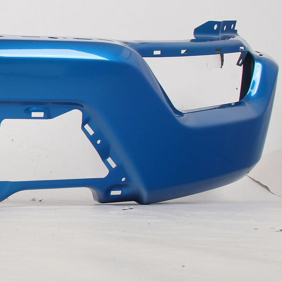 For Ford F-150 F150 2021-2023 Blue Steel Front Bumper Face Bar W/O Sensor Holes - Imagem 3 de 4