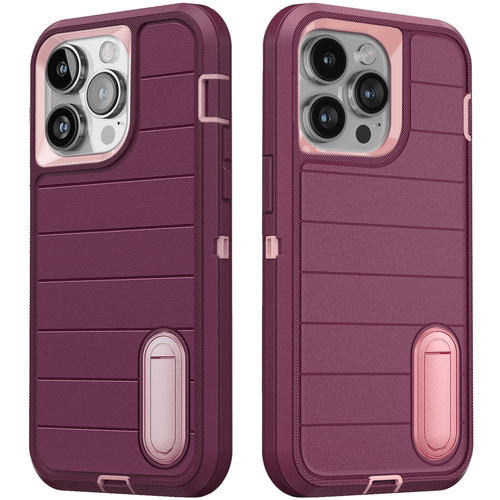 For iPhone 13 Pro Max Shockproof Heavy Duty Kickstand Rugged Phone Case Cover - Picture 19 of 36