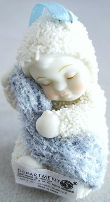 Snowbabies my favorite blanket baby's first ornament (boy) (734409459076)