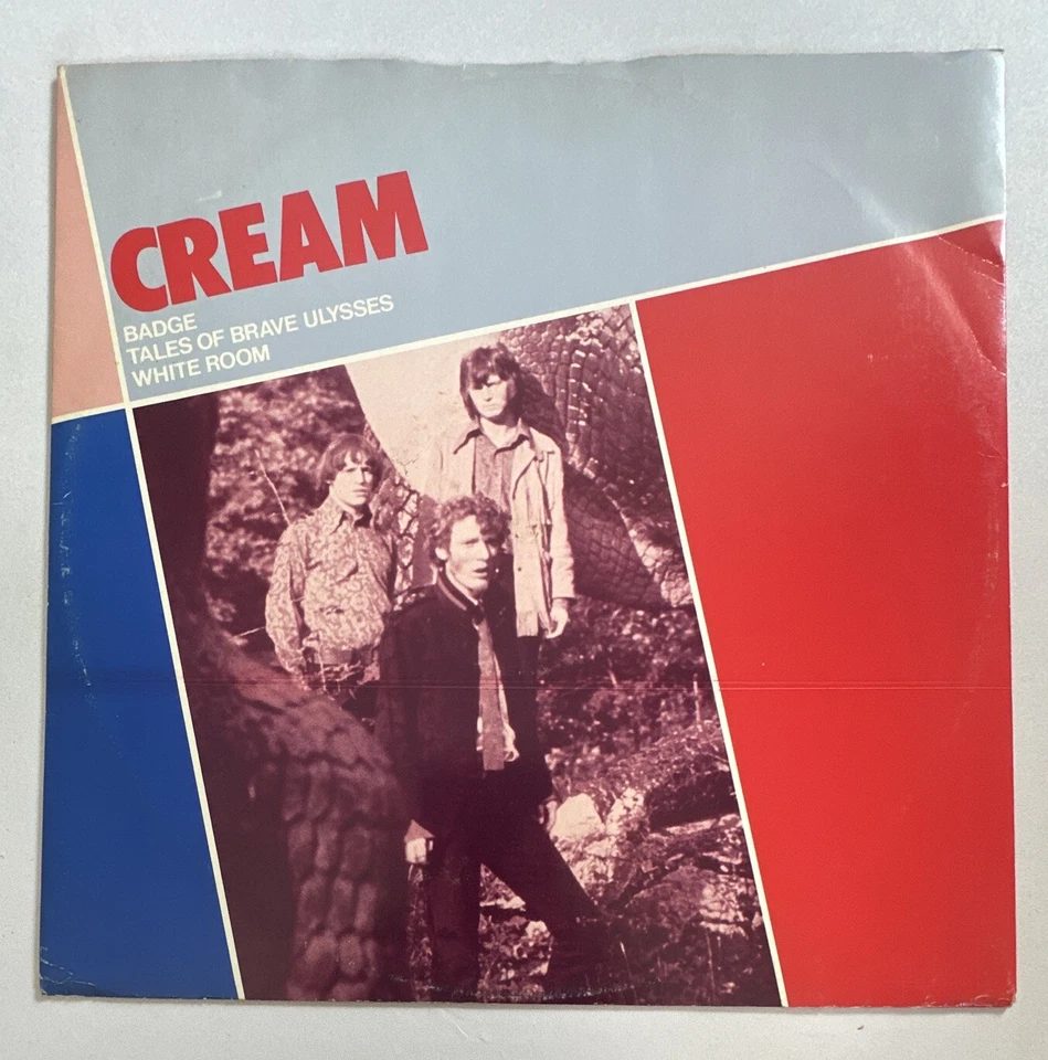 Cream Badge 12" Single Vinyl Record 1982 RSOX 91 RSO - EX / VG+ Condition - Image 2 of 4