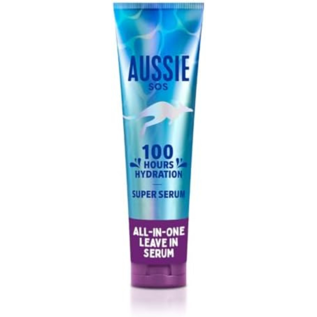 Aussie SOS Super Serum Leave In Hair Conditioner Treatment, 160ml For Dry Hair