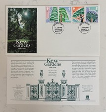 Royal Mail Kew Gardens FDC 1990 Coventry Warwickshire Postmark With Insert
