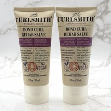 Curlsmith Bond Curl Rehab Salve Bonding Hair Treatment Travel 2 0z, 2 Pack New