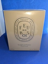 Image of Diptyque 34 Boulevard Saint Germain Feu De Bois Scented Candle 300g. New Sealed